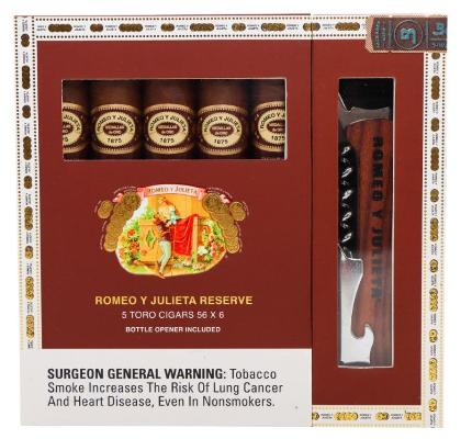 Romeo y Julieta Reserve Sampler