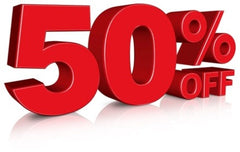 50% Off Sale - September 2026