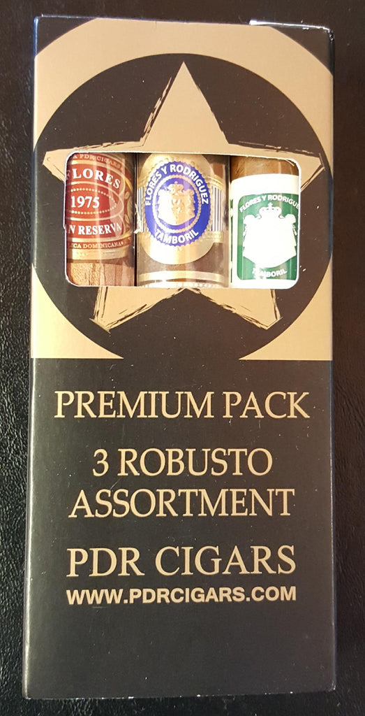 PDR 3-PACK CIGAR ROBUSTO SAMPLER Gift