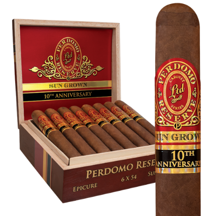 Perdomo Reserve 10th Anniversary Box-Pressed
